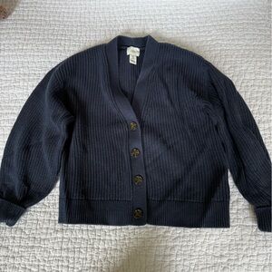 H&M Dark Blue Knit Pullover
